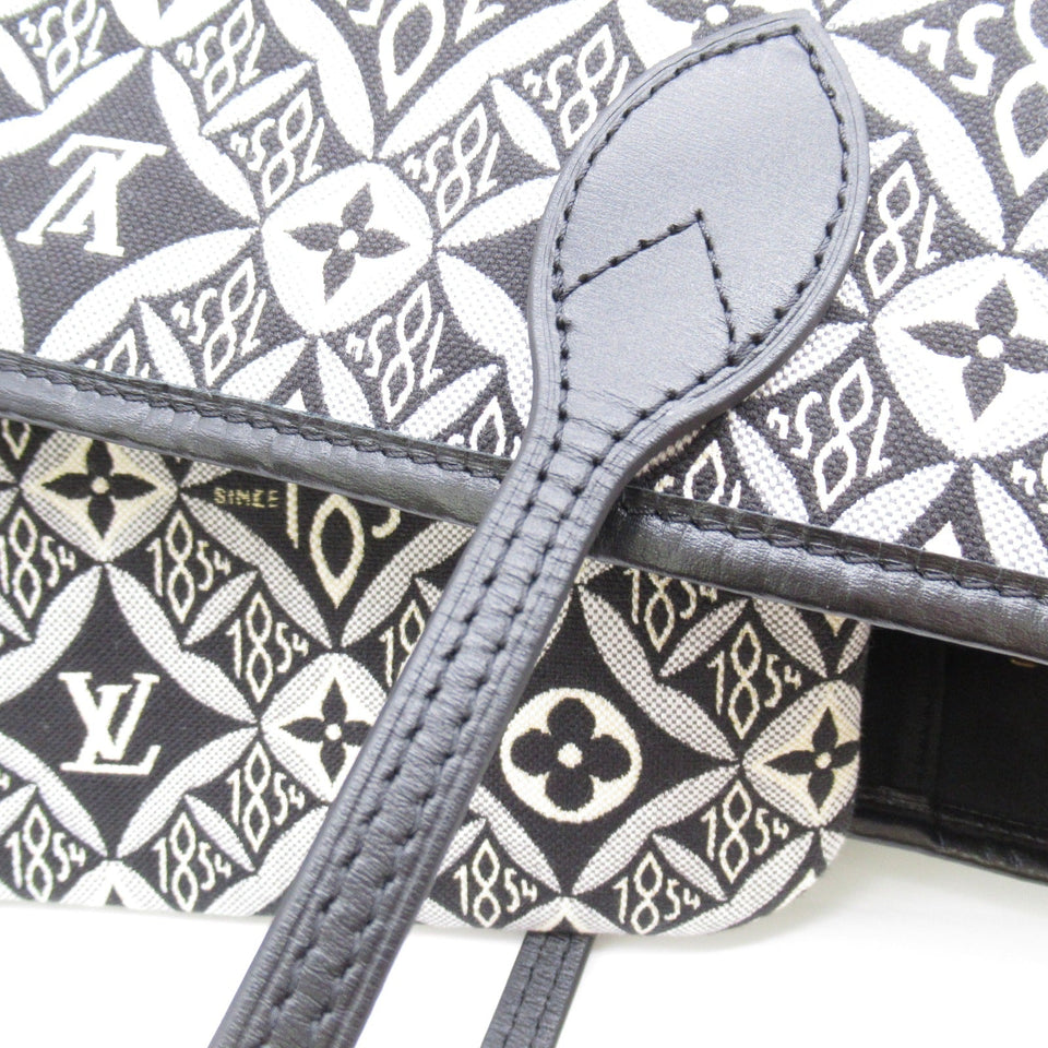 Louis Vuitton Neverfull MM Tote Bag Canvas Monogram Jacquard