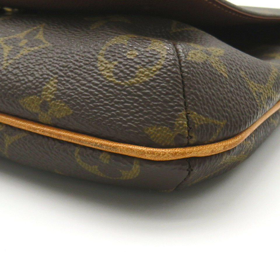 Louis Vuitton Musette Salsa Short Monogram PVC-Coated Canvas Shoulder Bag