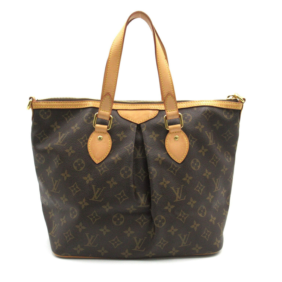 Louis Vuitton Palermo PM PVC Coated Canvas Monogram Shoulder Bag
