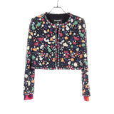 Chanel Coco Mark Button Cotton Jacket