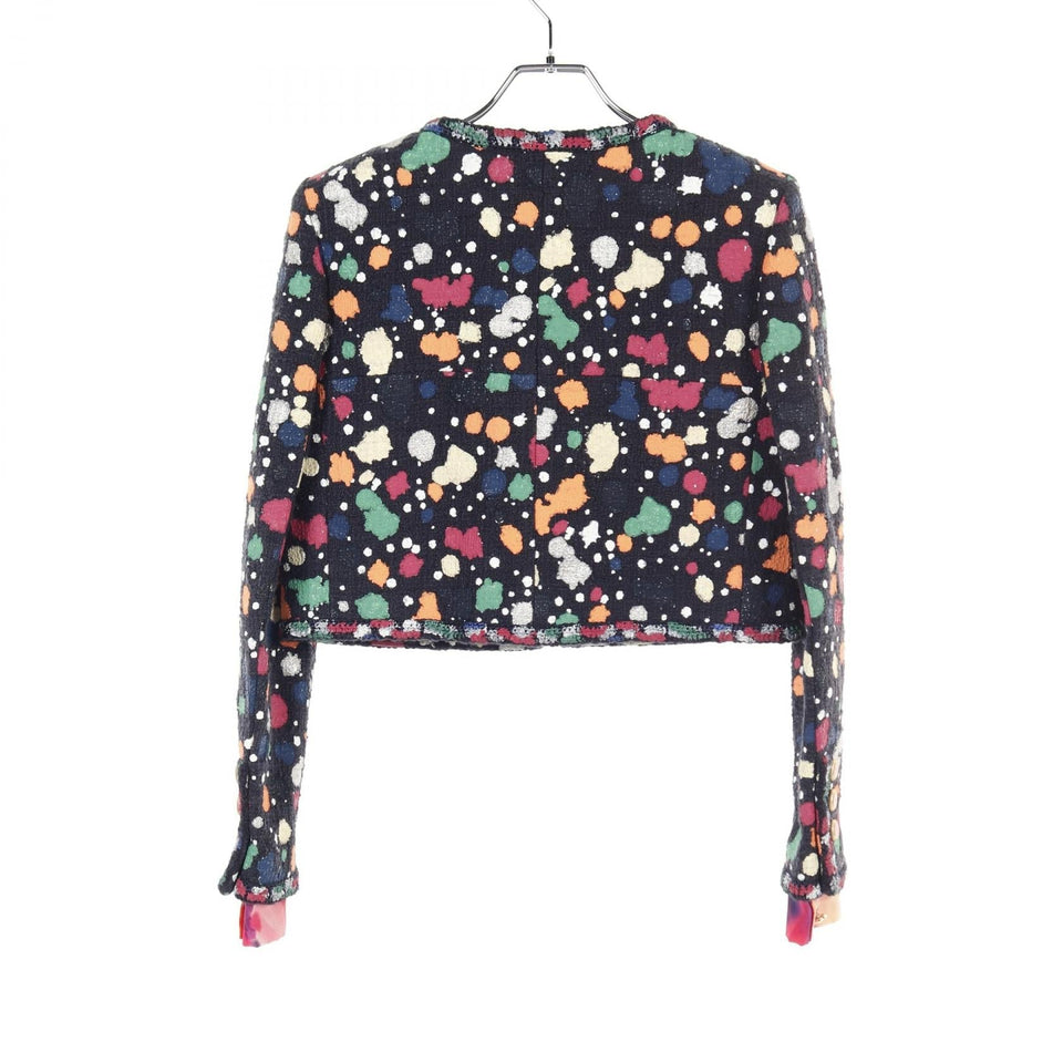 Chanel Coco Mark Button Cotton Jacket