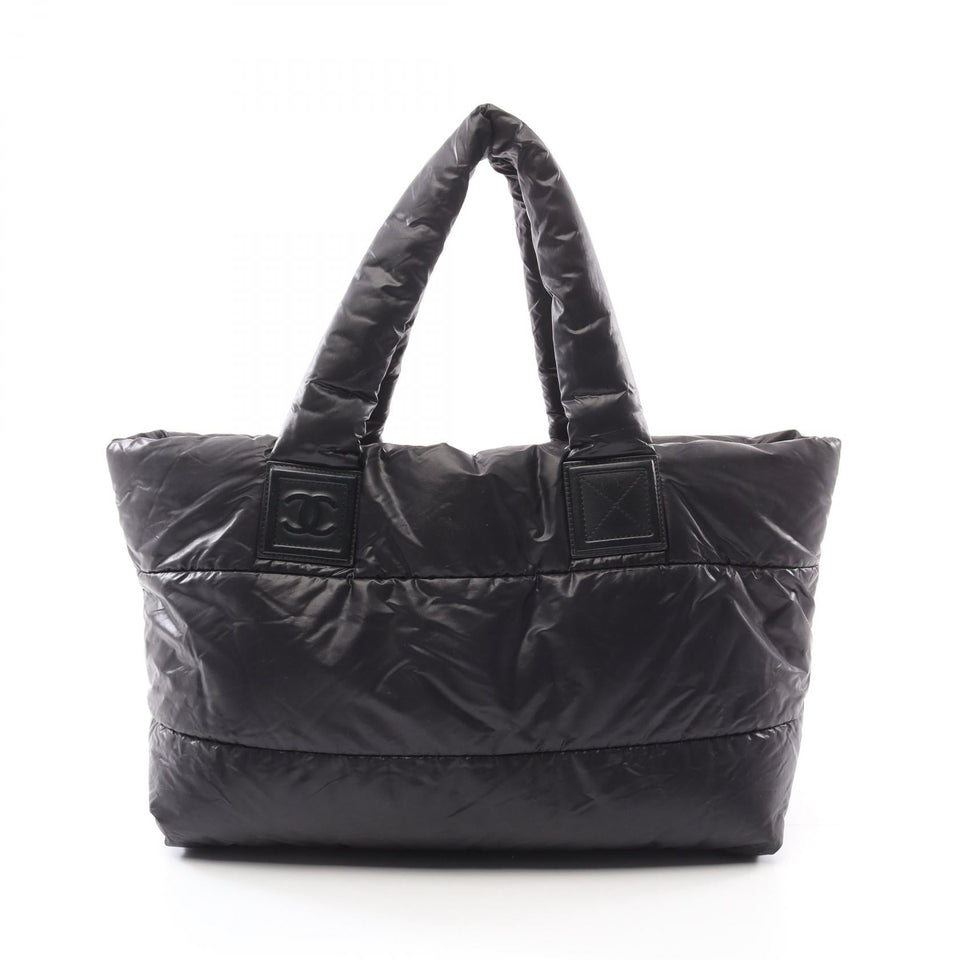Chanel Coco Cocoon Nylon Leather Tote Bag