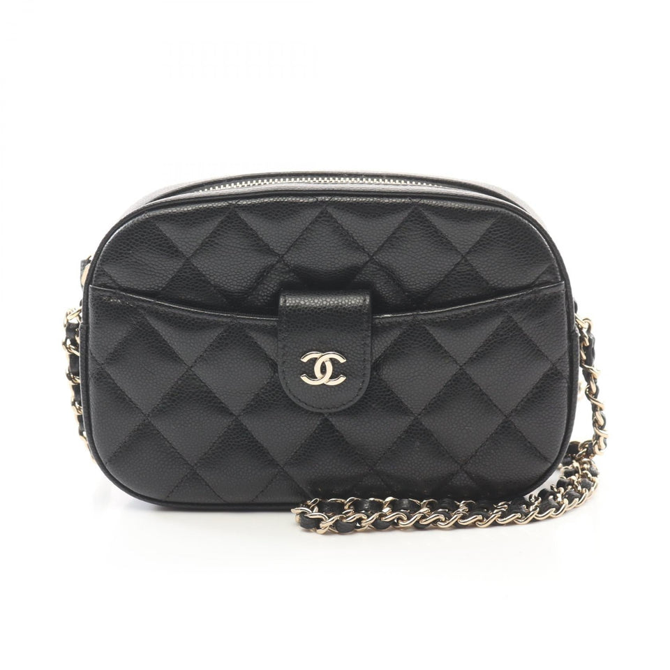Chanel Matelasse Caviar Skin Shoulder Bag