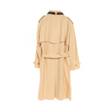 Louis Vuitton Belt Collar LV Button Wool Viscose Coat