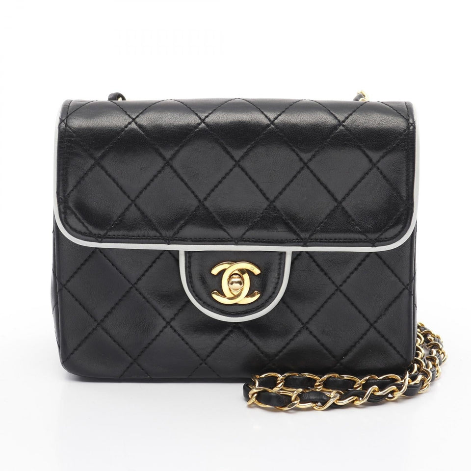 Chanel Mini Matelassé Lambskin Shoulder Bag