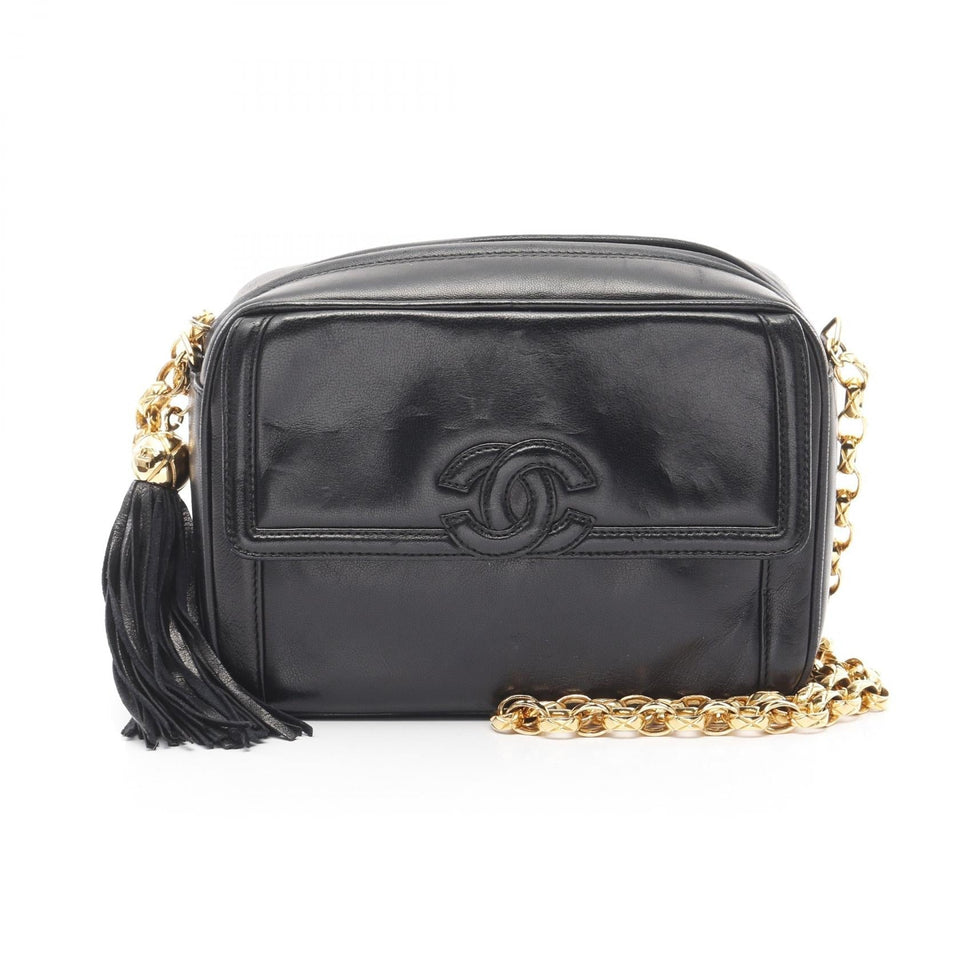 Chanel Coco Mark Lambskin Shoulder Bag