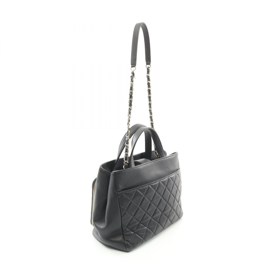 Chanel Business Affinity Caviar Shoulder Bag