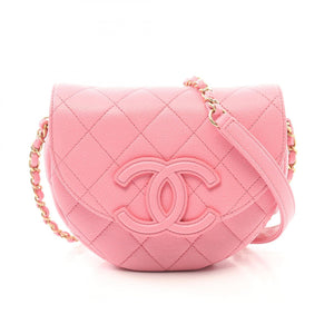Chanel Matelassé Caviar Skin Messenger Bag