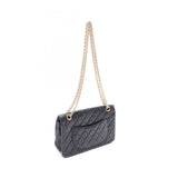 Chanel 2.55 Matelasse Mademoiselle Chain Leather Shoulder Bag