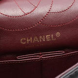 Chanel 2.55 Matelasse Mademoiselle Chain Leather Shoulder Bag