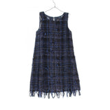 Chanel Coco Mark Cotton Silk Dress