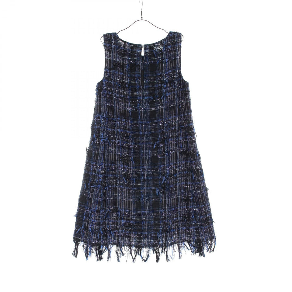 Chanel Coco Mark Cotton Silk Dress