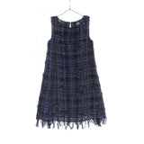 Chanel Coco Mark Cotton Silk Dress