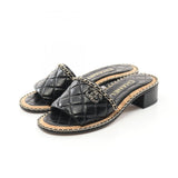 Chanel Matelassé Lambskin Mule