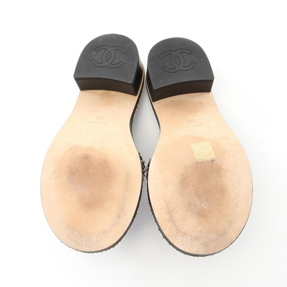 Chanel Matelassé Lambskin Mule