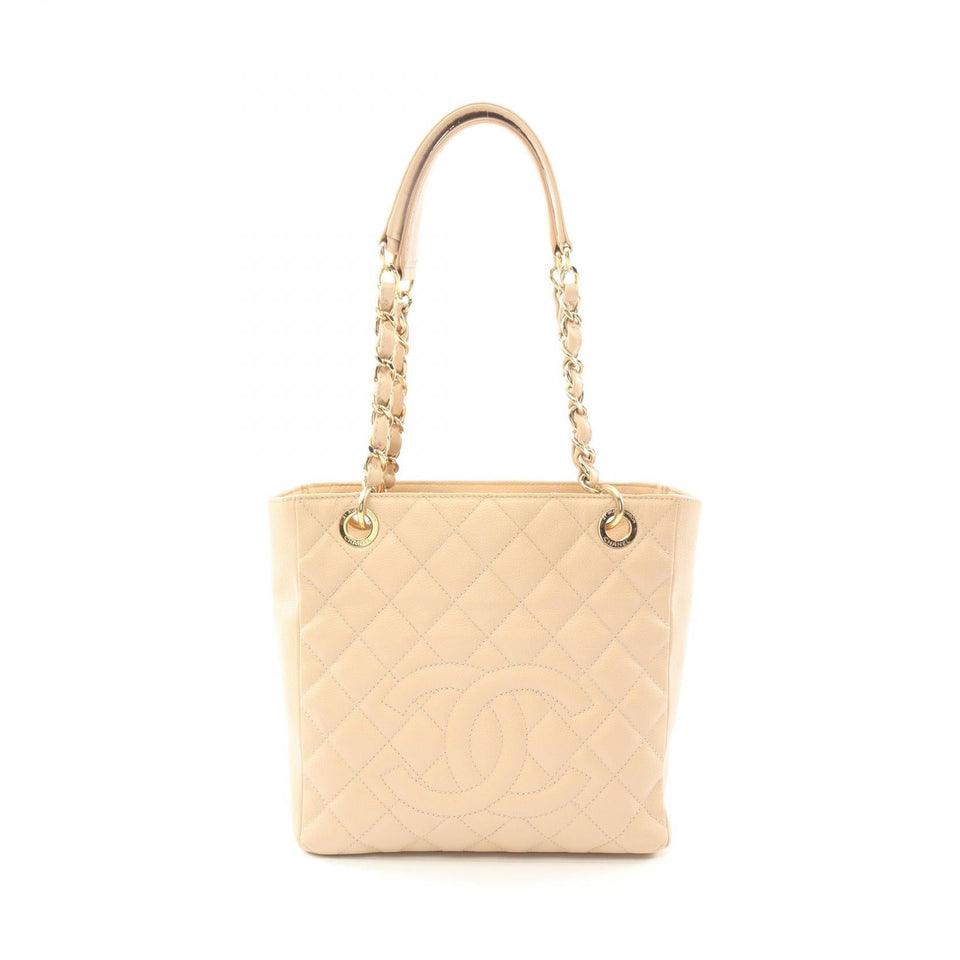 Chanel Matelasse Grained Calfskin Tote Bag