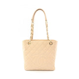 Chanel Matelasse Grained Calfskin Tote Bag