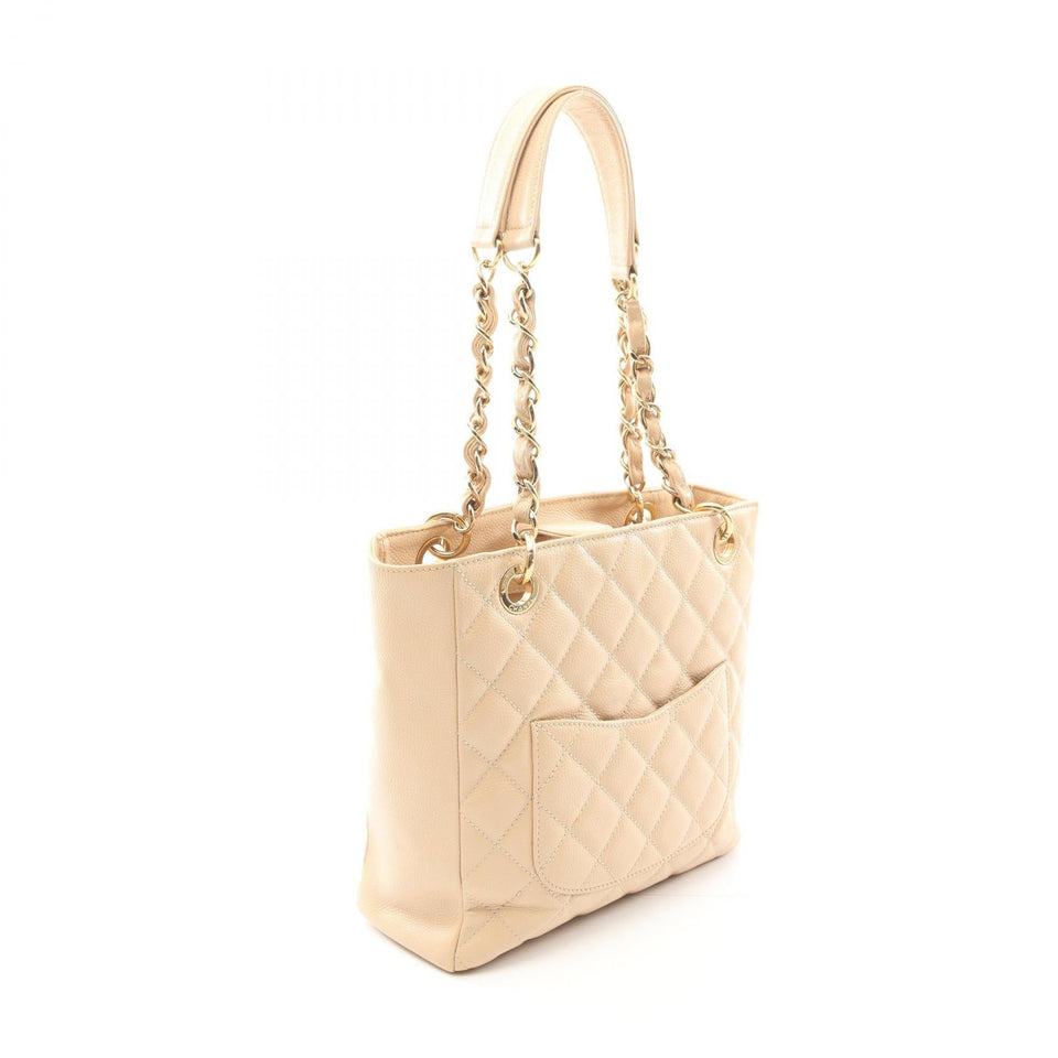Chanel Matelasse Grained Calfskin Tote Bag