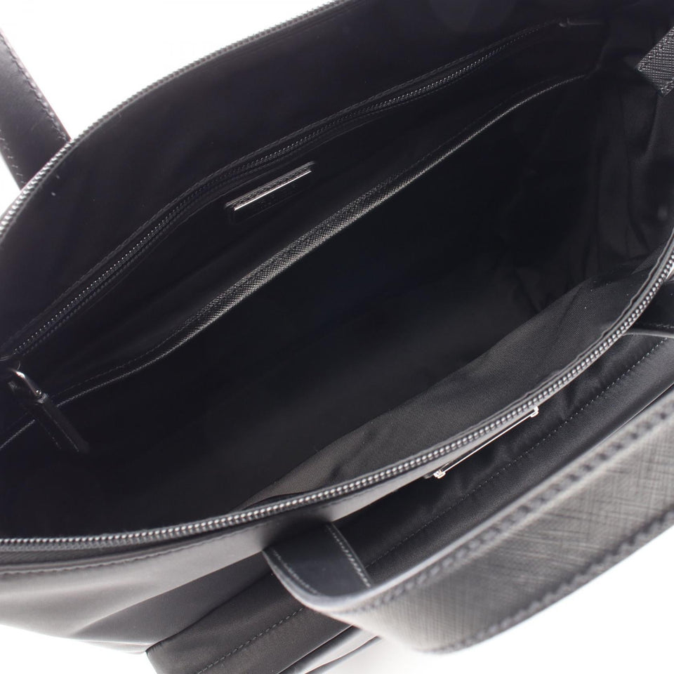 Prada TESSUTO Nylon Saffiano Leather Backpack