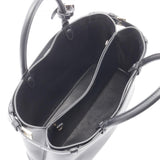Prada Buckle Double Belt Leather Handbag