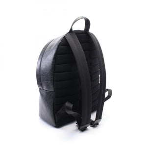 Dior Homme Rider CD Diamond PVC Coated Canvas Leather Backpack