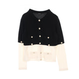 Chanel Coco Mark Button Cashmere igan