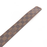 Louis Vuitton Sangle Aventure Damier Ebene Belt