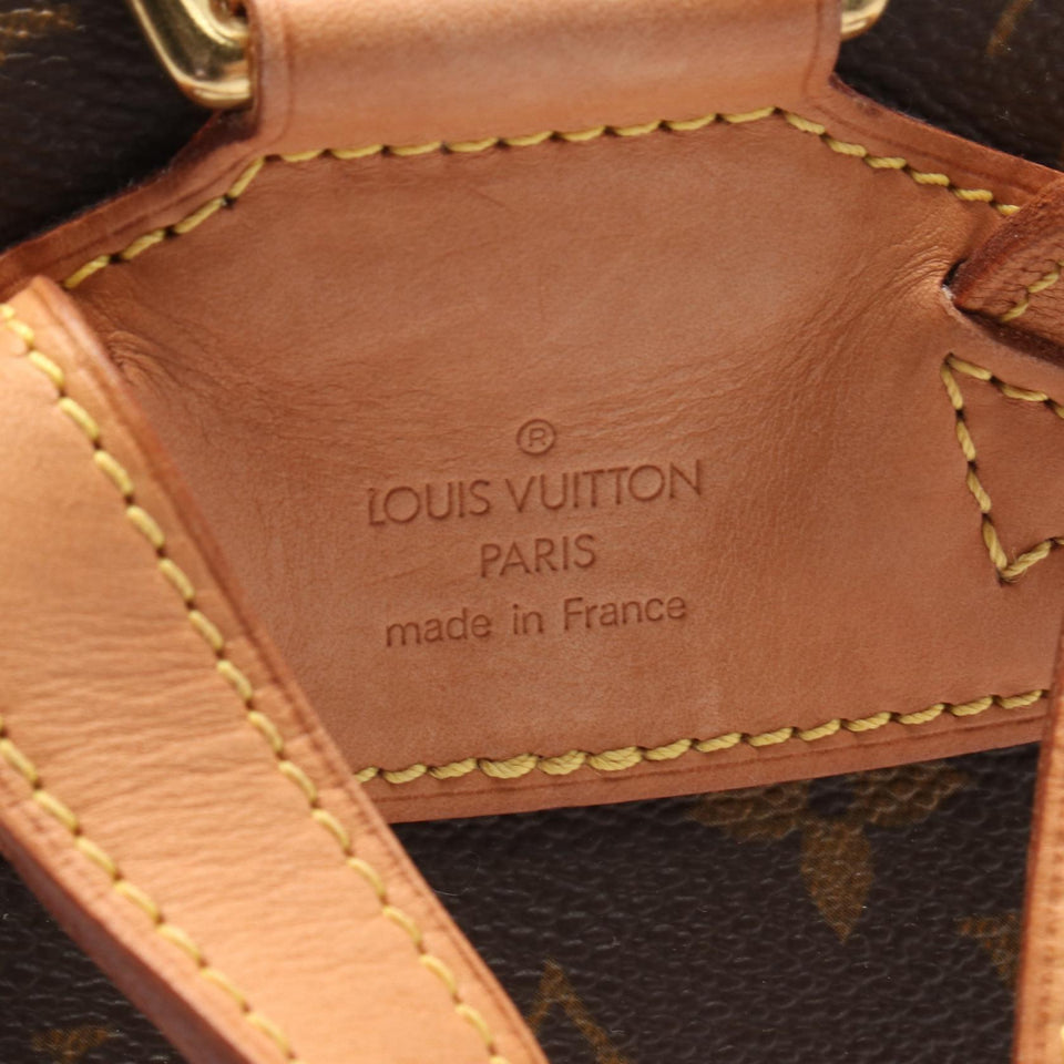 Louis Vuitton Montsouris Monogram Coated Canvas Backpack