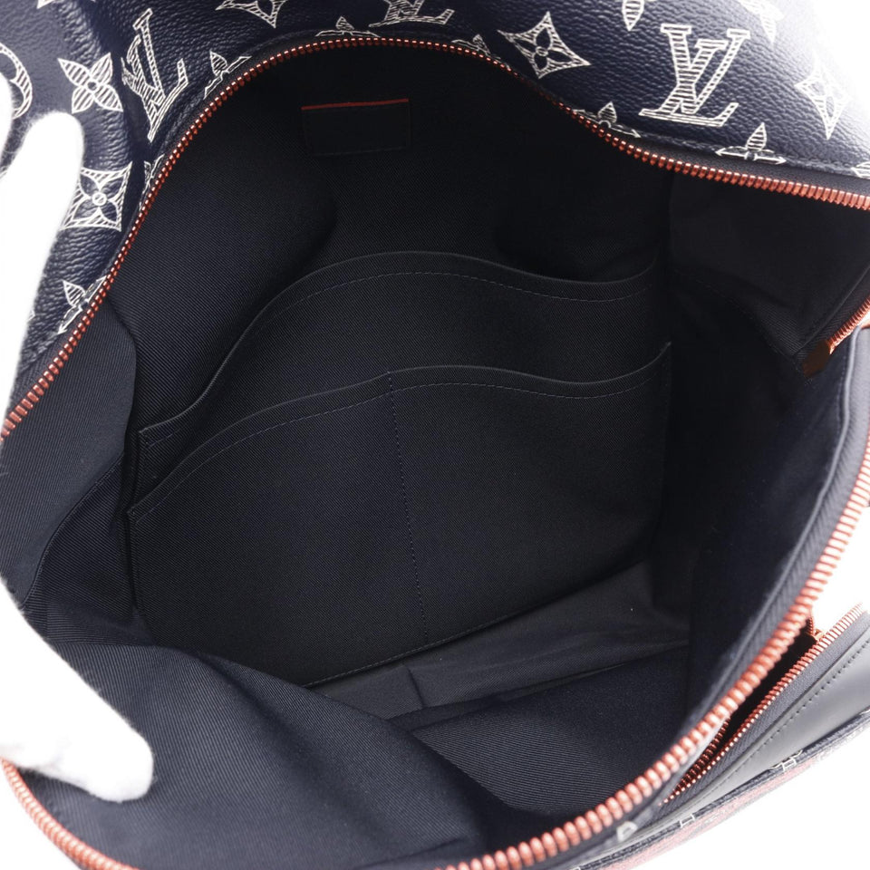 Louis Vuitton Apollo Monogram Ink Upside Down Coated Canvas Backpack