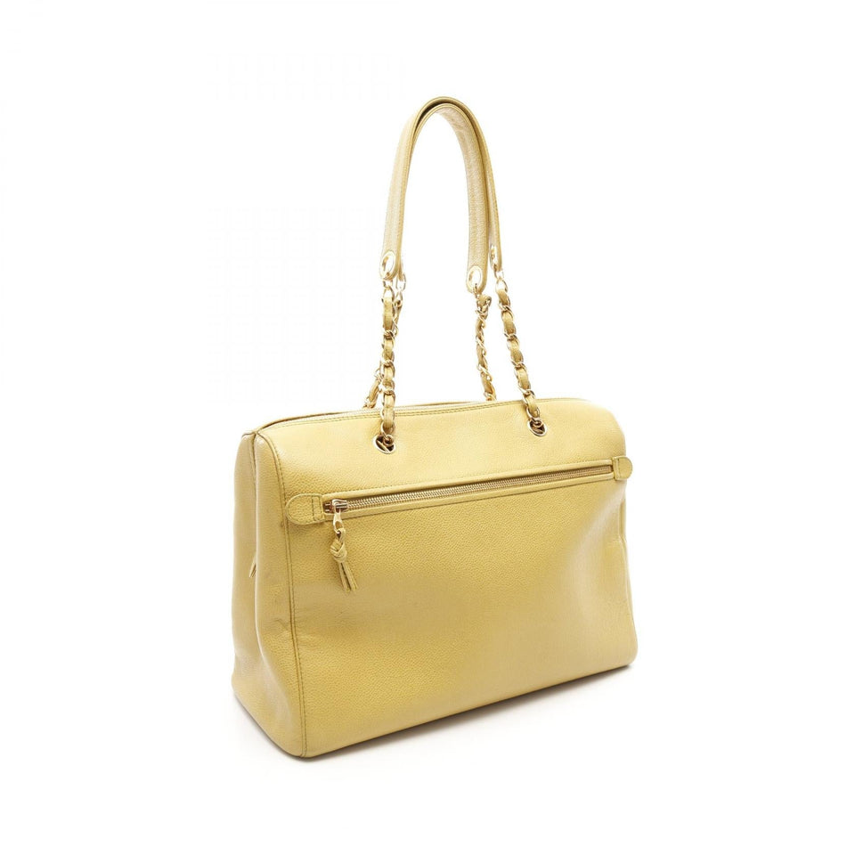 Chanel Coco Mark Caviar Skin Shoulder Bag