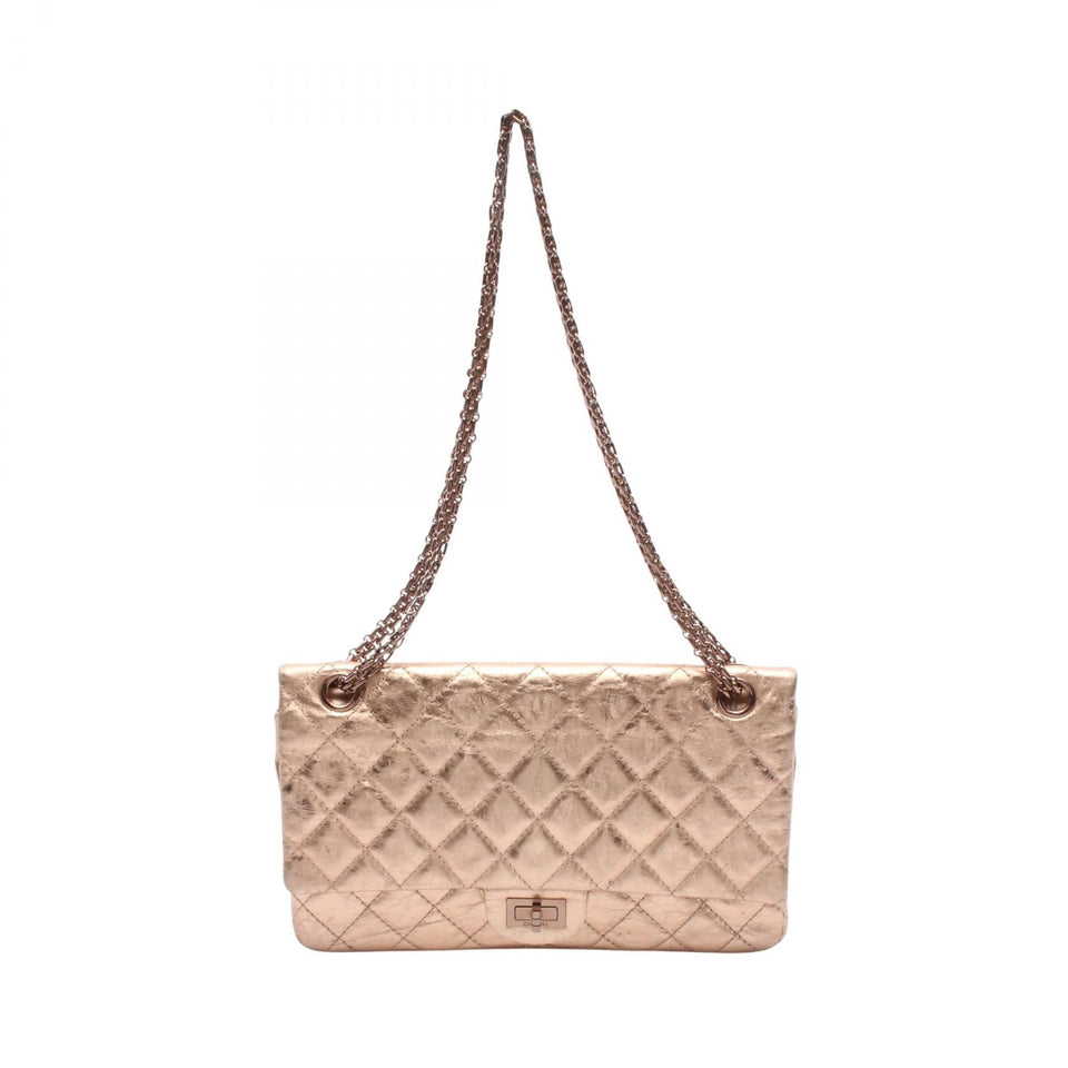 Chanel 2.55 Matelassé Leather Shoulder Bag