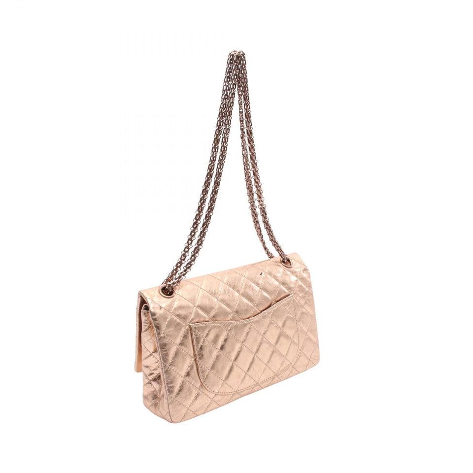 Chanel 2.55 Matelassé Leather Shoulder Bag