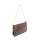 Louis Vuitton Pallas Clutch Monogram 2way bag