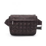 Chanel New Travel Line Nylon Canvas Waist Bag