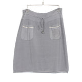 Chanel Coco Mark Silk Skirt