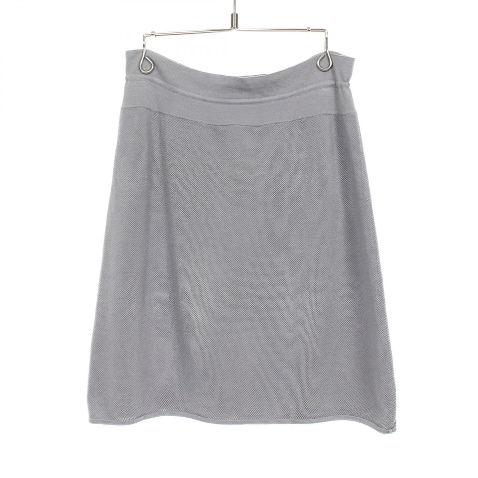 Chanel Coco Mark Silk Skirt