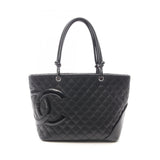 Chanel Cambon Line Leather Tote Bag