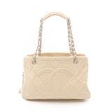 Chanel Coco Mark Leather Tote Bag