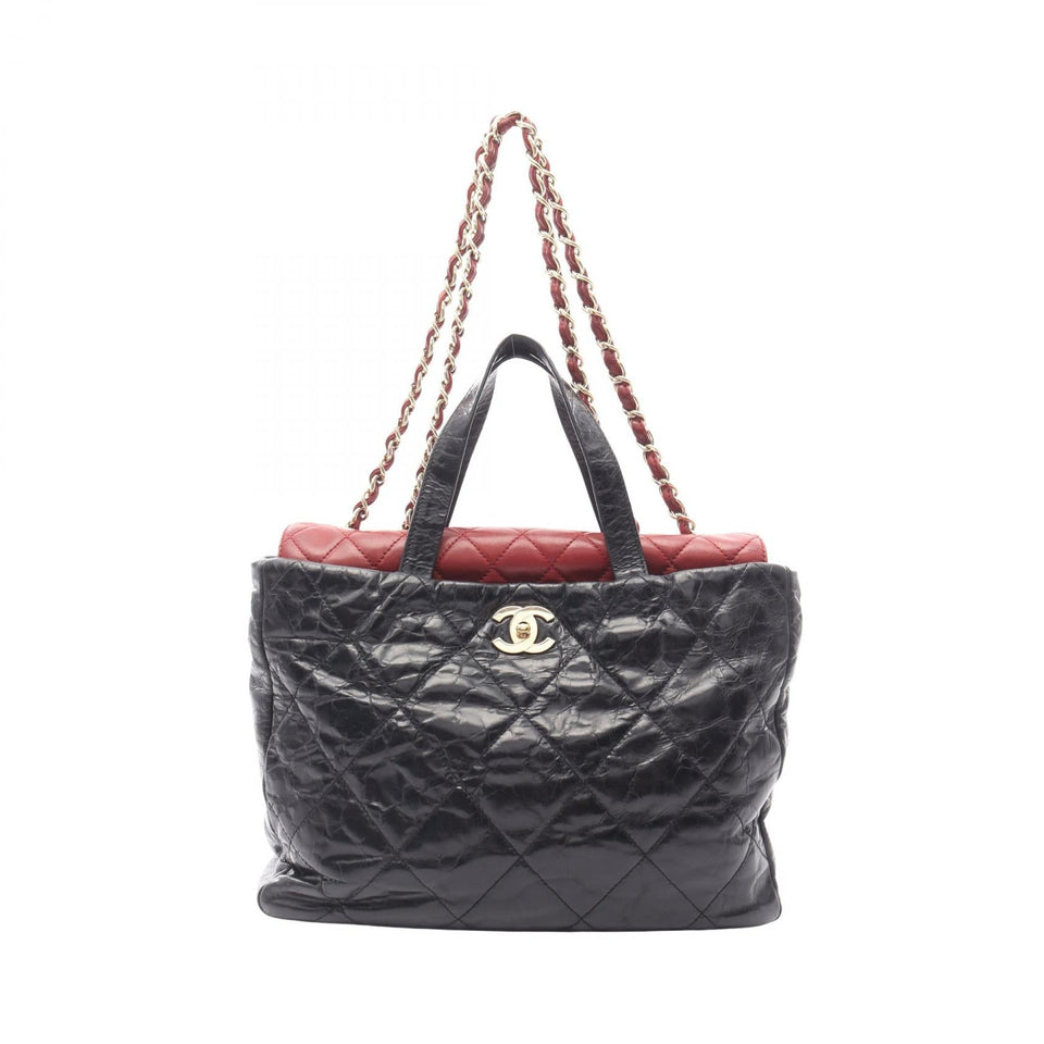 Chanel Matelasse Calfskin Lambskin Shoulder Bag