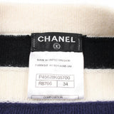 Chanel Coco Mark Button Cashmere Knitwear