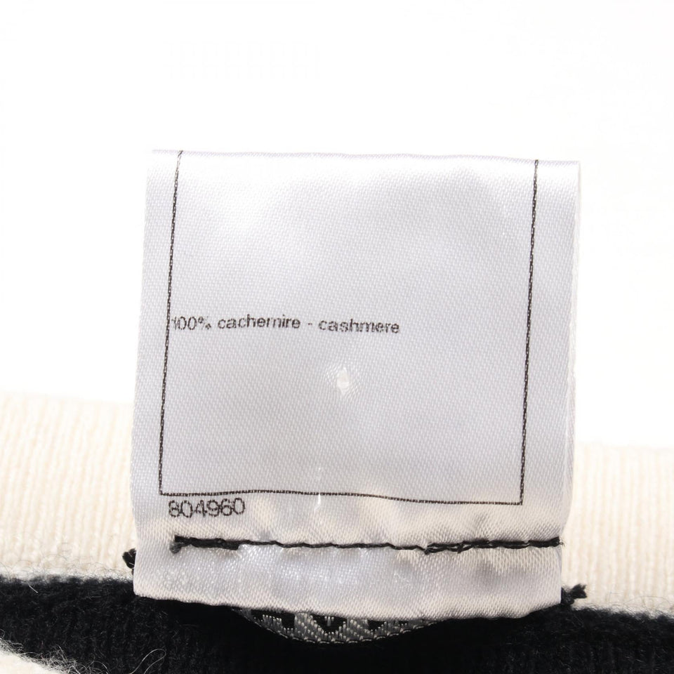 Chanel Coco Mark Button Cashmere Knitwear
