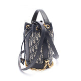 Dior Oblique Canvas Leather Backpack