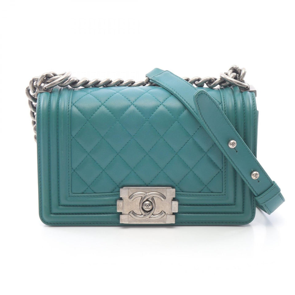Chanel Boy Chanel Lambskin Shoulder Bag