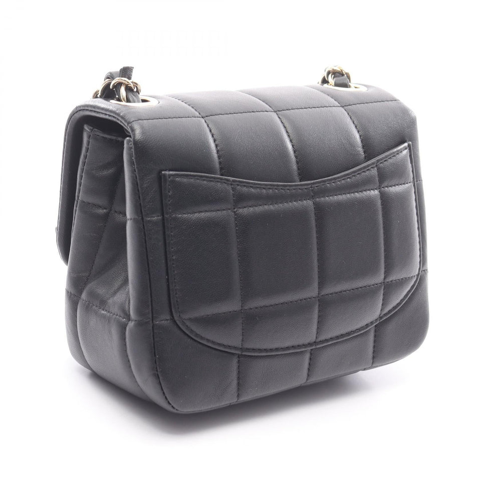 Chanel Choco Bar Lambskin Shoulder Bag