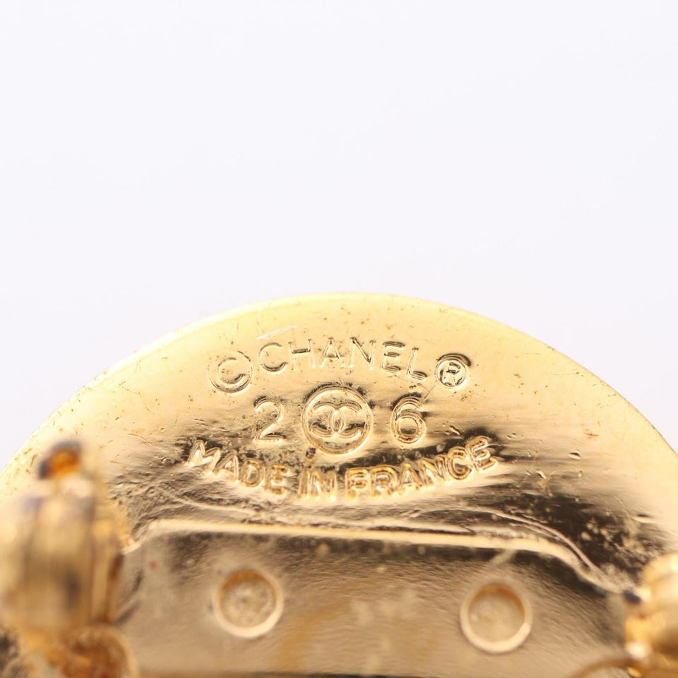 Chanel Coco Mark Matelasse Bag Motif Brooch Accessory
