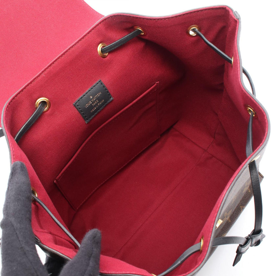 Louis Vuitton Montsouris NM PM Monogram Coated Canvas Backpack