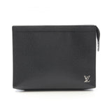 Louis Vuitton Pochette Voyage Taiga Clutch Bag