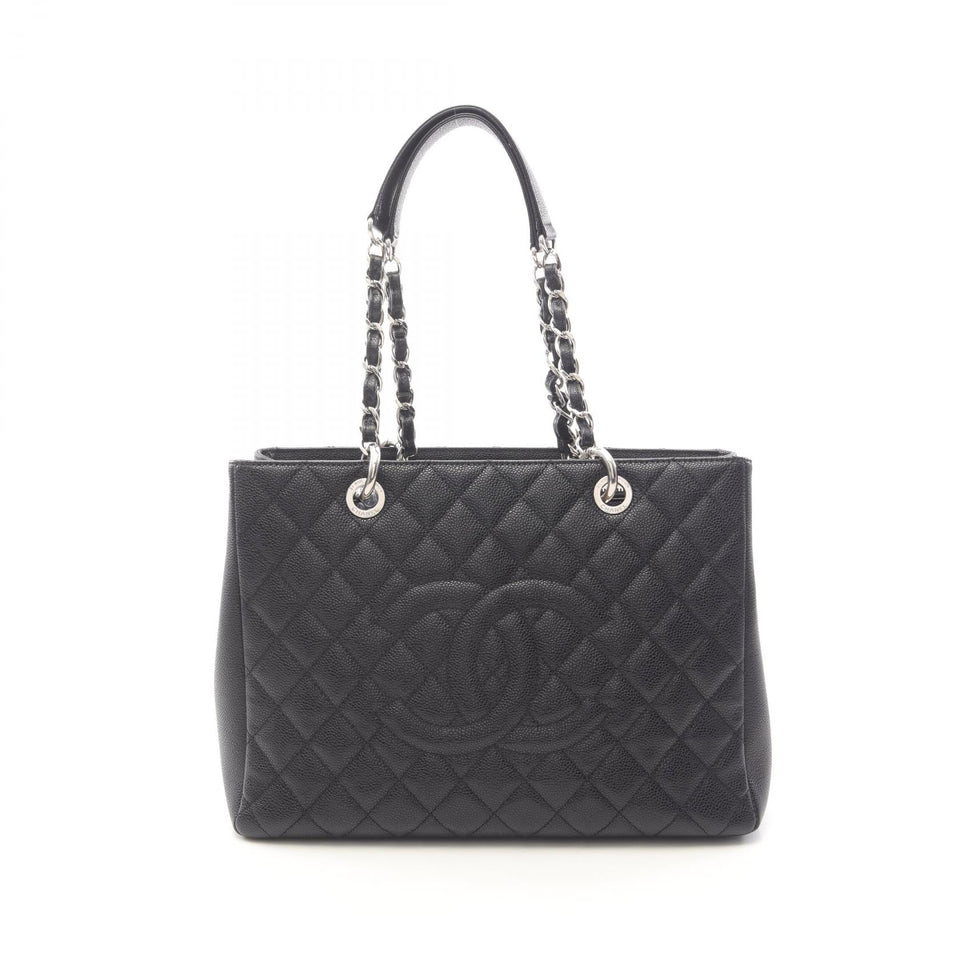 Chanel Matelasse Grand Shopping Tote Calf Tote Bag