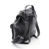 Prada Triangle Logo Leather Backpack