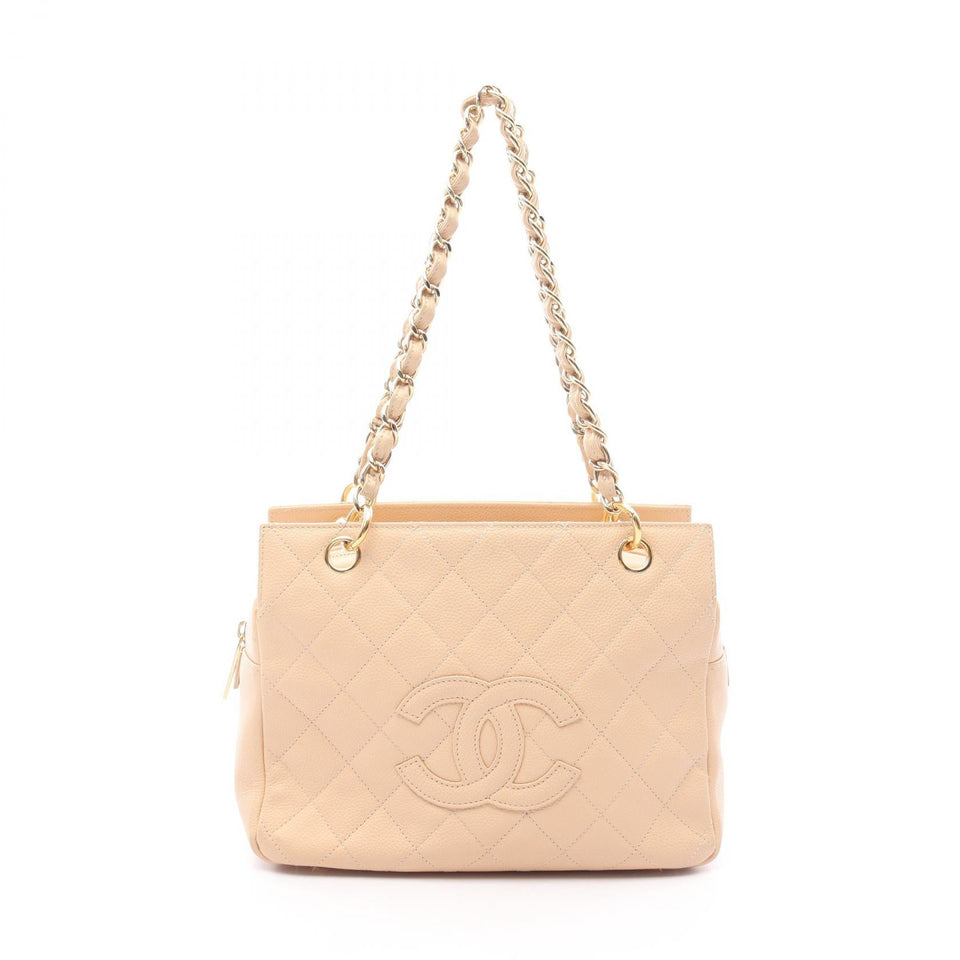 Chanel Matelassé De Coco Mark Calf Shoulder Bag